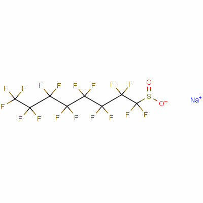 68555-67-9  sodium heptadecafluorooctanesulphinate
