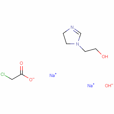 氯乙酸钠盐与4,5-二氢-1H-咪唑-1-乙醇2-去甲椰油烷基衍生物的反应产物。和氢氧化钠 68608-65-1