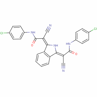 68808-70-8  2,2'-(1H-isoindole-1,3(2H)-diylidene)bis[N-(4-chlorophenyl)-2-cyanoacetamide]