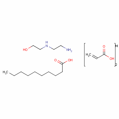 68815-44-1  Decanoic acid, reaction products with 2-[(2-aminoethyl)amino]ethanol, acrylic acid alkylated (1:2)