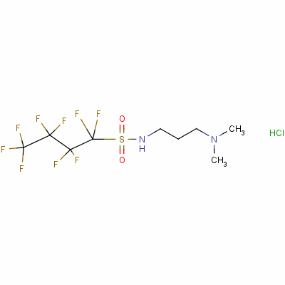 68957-59-5  N-[3-(dimethylamino)propyl]-1,1,2,2,3,3,4,4,4-nonafluorobutane-1-sulphonamide monohydrochloride