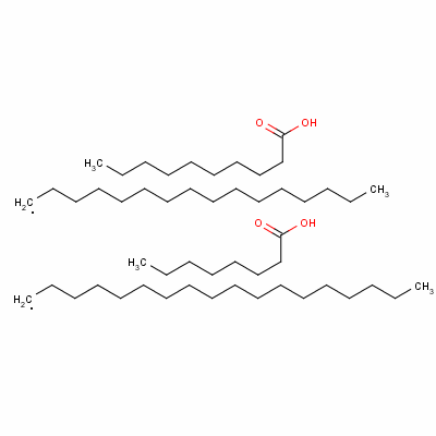 69669-42-7  Decanoic acid, mixed esters with cetyl alc., octanoic acid and stearyl alc.