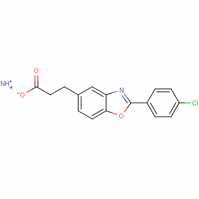 70062-36-1  ammonium 2-(4-chlorophenyl)benzoxazole-5-propionate