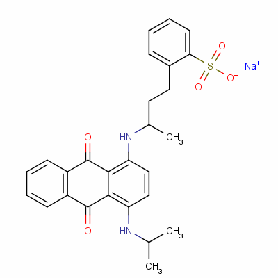 70224-88-3  sodium [3-[[9,10-dihydro-4-(isopropylamino)-9,10-dioxo-1-anthryl]amino]butyl]benzenesulphonate