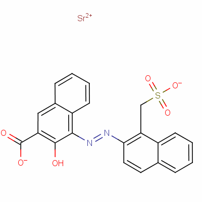 70703-34-3  strontium 3-hydroxy-4-[[1-(sulphonatomethyl)-2-naphthyl]azo]-2-naphthoate