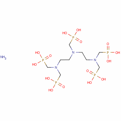 70714-66-8  [[(phosphonomethyl)imino]bis[ethylenenitrilobis(methylene)]]tetrakisphosphonic acid, ammonium salt