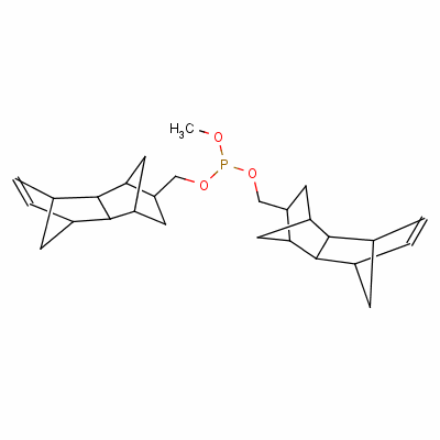 70766-50-6  methyl bis[(1,2,3,4,4a,5,8,8a-octahydro-1,4:5,8-dimethanonaphthalen-2-yl)methyl] phosphite