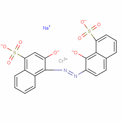 70942-15-3  sodium [3-hydroxy-4-[(1-hydroxy-8-sulpho-2-naphthyl)azo]naphthalene-1-sulphonato(4-)]chromate(1-)