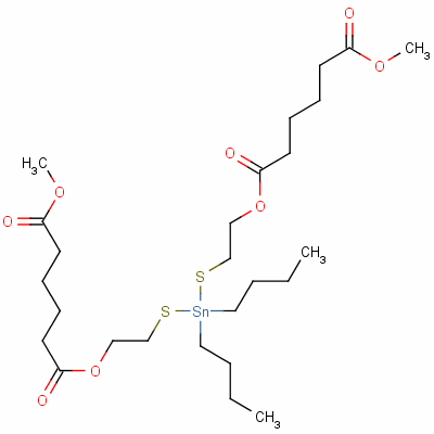 70969-72-1  (dibutylstannylene)bis(thioethylene) dimethyl diadipate