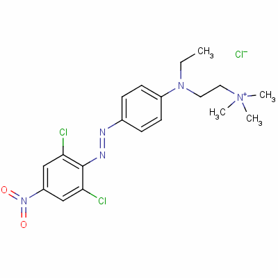 71033-12-0  [2-[[4-[(2,6-dichloro-4-nitrophenyl)azo]phenyl]ethylamino]ethyl]trimethylammonium chloride