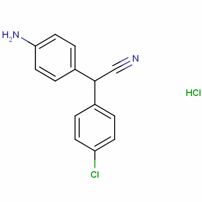 71411-76-2  ()-[4-[(4-chlorophenyl)cyanomethyl]phenyl]ammonium chloride