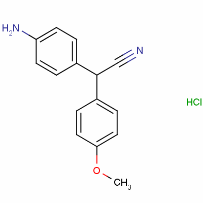 71411-79-5  ()-[4-[cyano(4-methoxyphenyl)methyl]phenyl]ammonium chloride