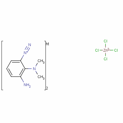71436-92-5  amino(dimethylamino)benzenediazonium tetrachlorozincate (2:1)