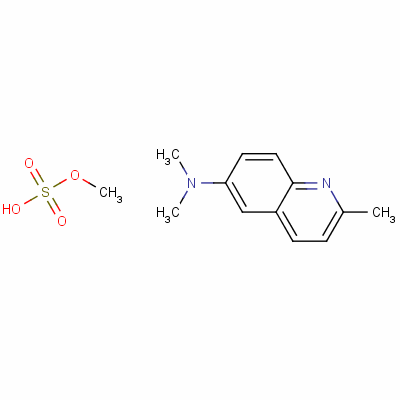 71501-21-8  methyl hydrogen sulphate, compound with N,N,2-trimethylquinolin-6-amine (1:1)