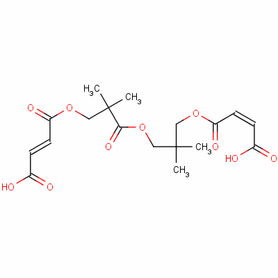 71550-59-9  3-[3-[(3-carboxy-1-oxoallyl)oxy]-2,2-dimethyl-1-oxopropoxy]-2,2-dimethylpropyl maleate