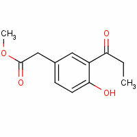 71662-41-4  methyl 4-hydroxy-3-(1-oxopropyl)phenylacetate