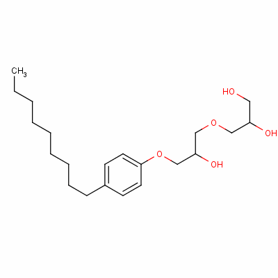 71960-75-3  3-[2-hydroxy-3-(4-nonylphenoxy)propoxy]propane-1,2-diol