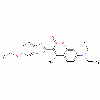 72102-93-3  7-(diethylamino)-3-(6-ethoxybenzothiazol-2-yl)-4-methyl-2-benzopyrone