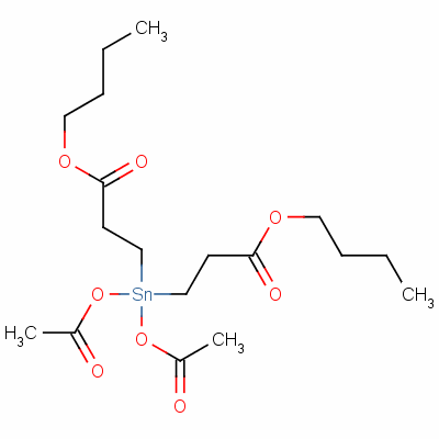 72305-84-1  dibutyl 3,3'-(diacetoxystannylene)dipropionate