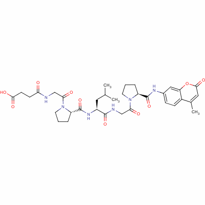 72698-36-3  N-succinyl-gly-pro-leu-gly-pro 7-*amido-4-methylc