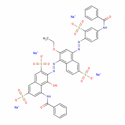 72749-84-9  tetrasodium 5-(benzoylamino)-3-[[4-[[4-(benzoylamino)-2-sulphonatophenyl]azo]-2-ethoxy-6-sulphonato-1-naphthyl]azo]-4-hydroxynaphthalene-2,7-disulphonate