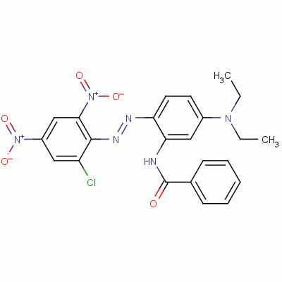 72906-16-2  N-[2-[(2-chloro-4,6-dinitrophenyl)azo]-5-(diethylamino)phenyl]benzamide