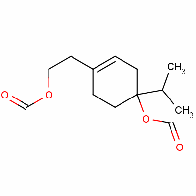 72928-49-5  4-(formyloxy)-4-(isopropyl)cyclohex-1-ene-1-ethyl formate