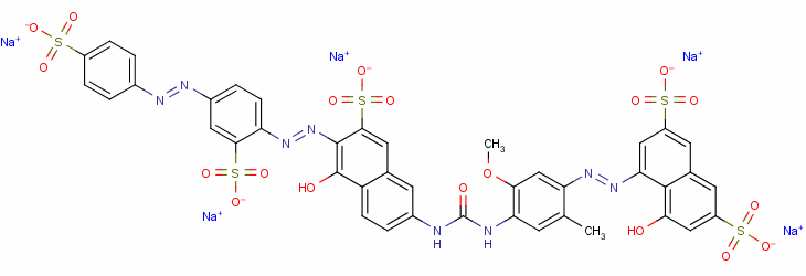 72987-21-4  pentasodium 4-hydroxy-5-[[4-[[[[5-hydroxy-7-sulphonato-6-[[2-sulphonato-4-[(4-sulphonatophenyl)azo]phenyl]azo]-2-naphthyl]amino]carbonyl]amino]-5-methoxy-o-tolyl]azo]naphthalene-2,7-disulphonate