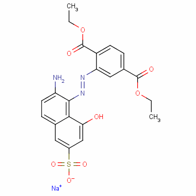 73309-51-0  sodium diethyl 2-[(2-amino-8-hydroxy-6-sulphonatonaphthyl)azo]terephthalate
