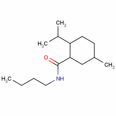 73410-11-4  N-butyl-2-isopropyl-5-methylcyclohexanecarboxamide