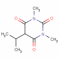 7358-62-5  2,4,6(1H,3H,5H)-Pyrimidinetrione, 1,3-dimethyl-5-(1-methylethyl)-