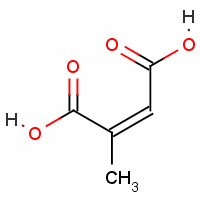 7407-59-2  2-methyl-2-butenedioic acid