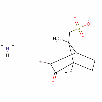 74165-69-8  ammonium 3-bromo-2-oxobornane-8-sulphonate