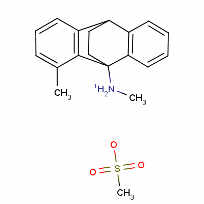 74401-28-8  methyl(methyl-9,10-ethano-9(10H)-anthryl)ammonium methanesulphonate