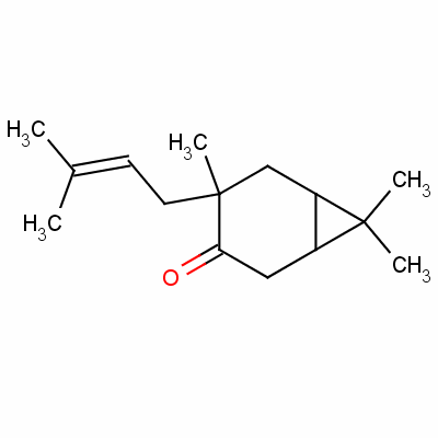 74499-59-5  4,7,7-trimethyl-4-(3-methyl-2-butenyl)bicyclo[4.1.0]heptan-3-one