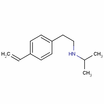 74671-17-3  N-isopropyl-p-vinylphenethylamine