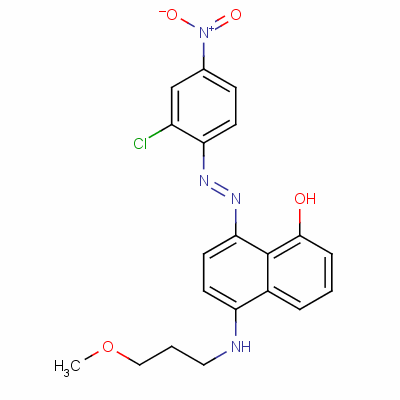 74839-55-7  8-[(2-chloro-4-nitrophenyl)azo]-5-[(3-methoxypropyl)amino]-1-naphthol