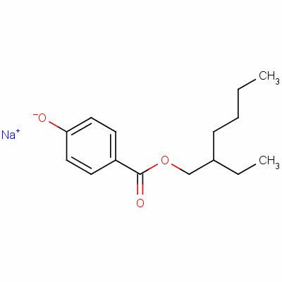 74997-72-1  sodium 2-ethylhexyl 4-oxidobenzoate