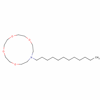 75006-56-3  13-dodecyl-1,4,7,10-tetraoxa-13-azacyclopentadecane