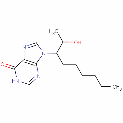 75166-67-5  1,9-dihydro-9-[1-(1-hydroxyethyl)heptyl]-6H-purin-6-one