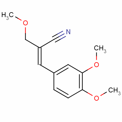 7520-72-1  3-(3,4-dimethoxyphenyl)-2-(methoxymethyl)acrylonitrile