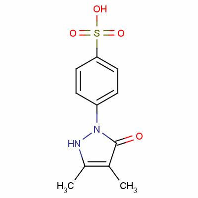76128-33-1  p-(2,5-dihydro-3,4-dimethyl-5-oxo-1H-pyrazol-1-yl)benzenesulphonic acid