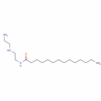 76371-04-5  N-[2-[(2-aminoethyl)amino]ethyl]myristamide