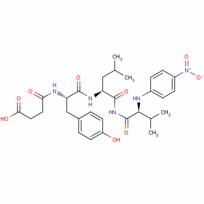 76402-49-8  N-succinyl-tyr-leu-val P-nitroanilide
