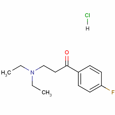 76475-75-7  3-(diethylamino)-4'-fluoropropiophenone hydrochloride