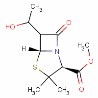 76581-81-2  methyl [2S-[2α,5α,6α(S*)]]-6-(1-hydroxyethyl)-3,3-dimethyl-7-oxo-4-thia-1-azabicyclo[3.2.0]heptane-2-carboxylate