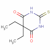 77-32-7  5,5-diethyl-2-thiobarbituric acid