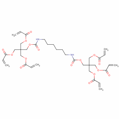 77001-81-1  3-[(1-oxoallyl)oxy]-2,2-bis[[(1-oxoallyl)oxy]methyl]propyl 10,16-dioxo-13,13-bis[[(1-oxoallyl)oxy]methyl]-11,15-dioxa-2,9-diazaoctadec-17-enoate