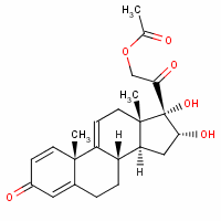 77017-20-0  16α,17,21-trihydroxypregna-1,4,9(11)-triene-3,20-dione 21-acetate