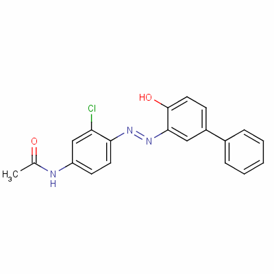 77154-16-6  N-[3-chloro-4-[(4-hydroxy[1,1'-biphenyl]-3-yl)azo]phenyl]acetamide